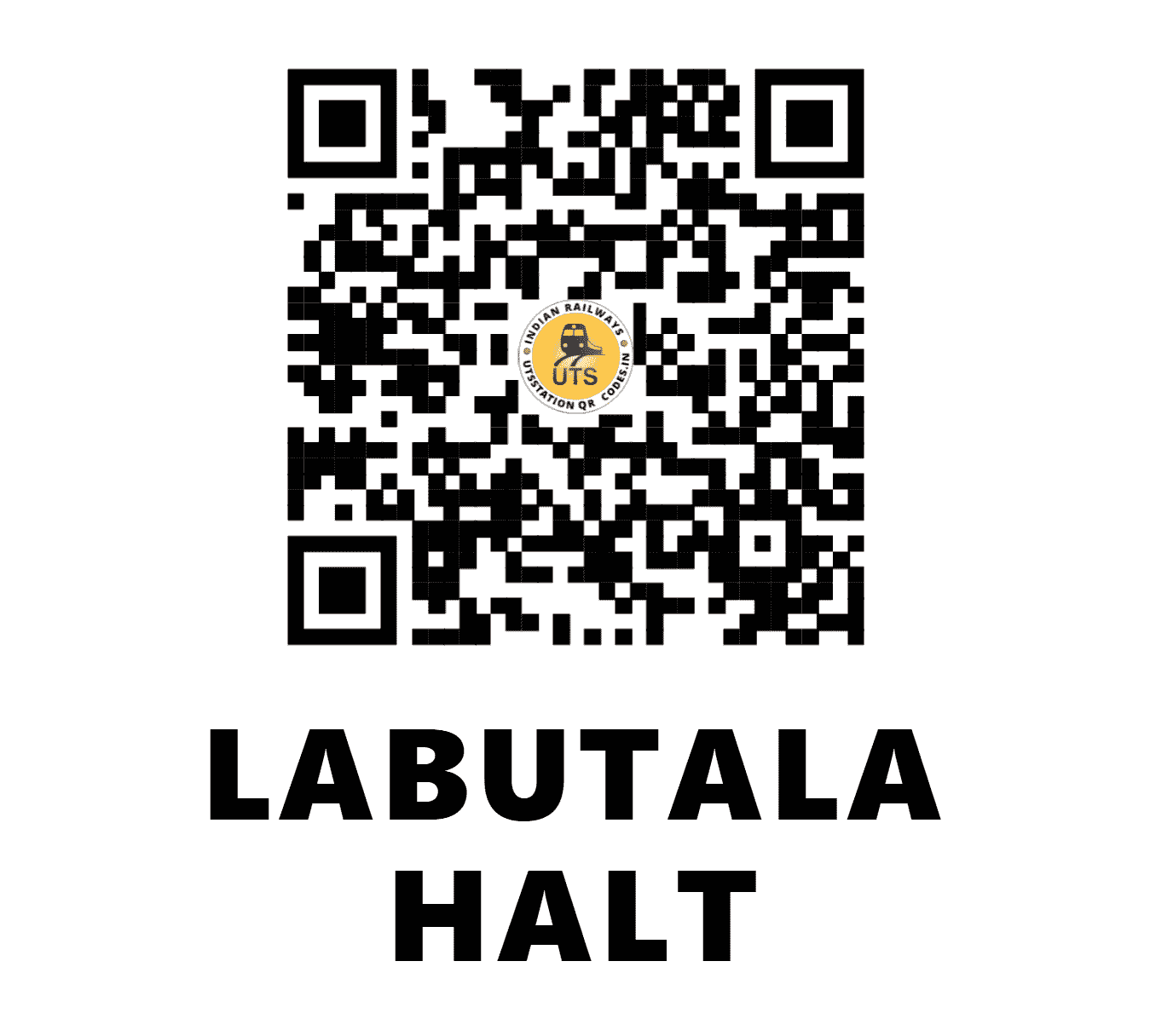 UTS QR Code for LABUTALA HALT - LBTL (ER - WEST BENGAL)